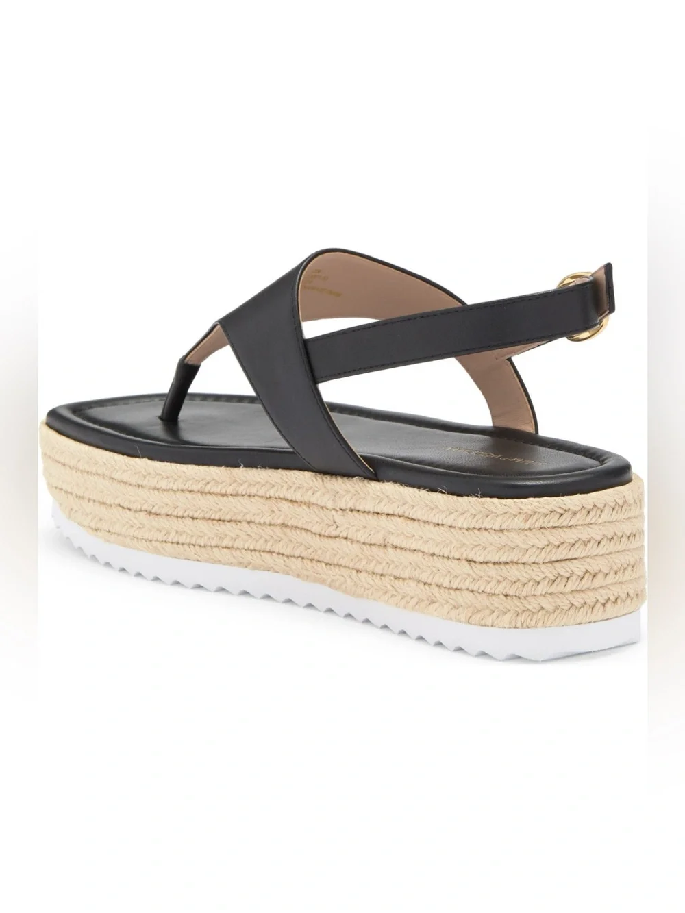 Stuart Weitzman strap vamp
